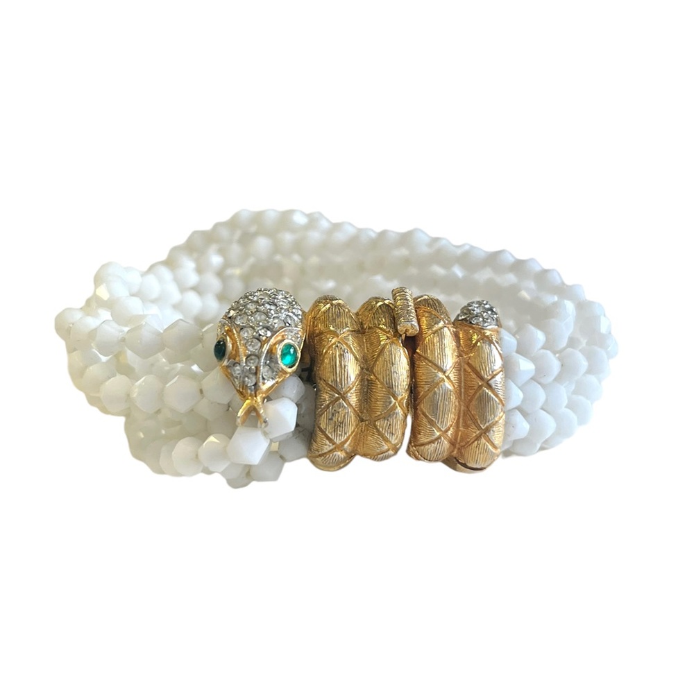Vintage Mimi di N Snake Clasp Bracelet